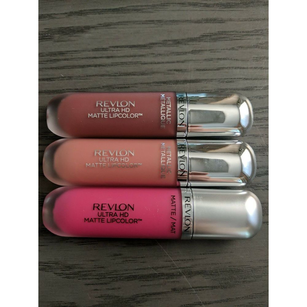 Revlon HD Matte Obsession, Metallic Shine & Gleam
